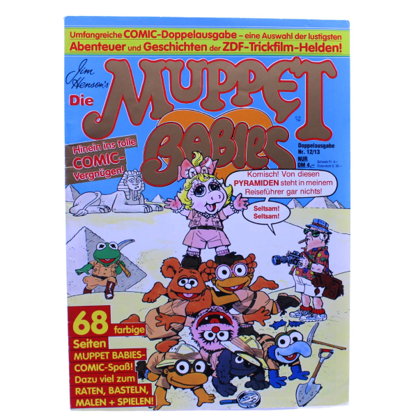 Muppet Babies Comic Magazin Nr. 12 & 13 (Interpart) | Abenteuer im Geschichten-Land & Cleop-Piggy | Hoppla Stuff